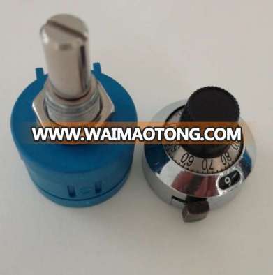 1K 4.7K 5K 10K 50K 100K ohm WXD3590S precision rotary Potentiometer